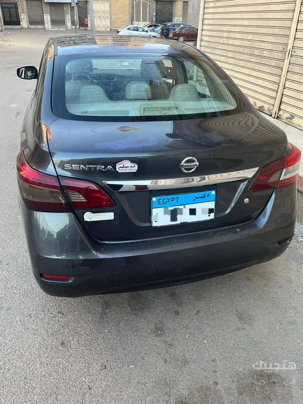 Rear view of 2015 Nissan Sentra