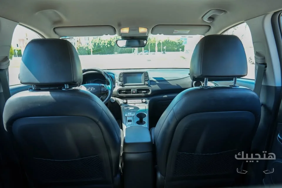 Interior view of 2020 Hyundai Kona