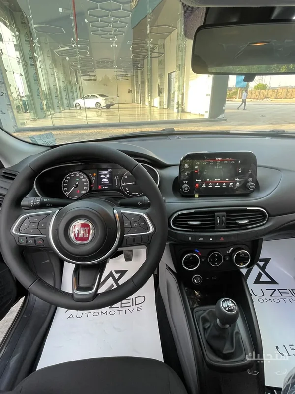 Interior view of 2026 Fiat Tipo