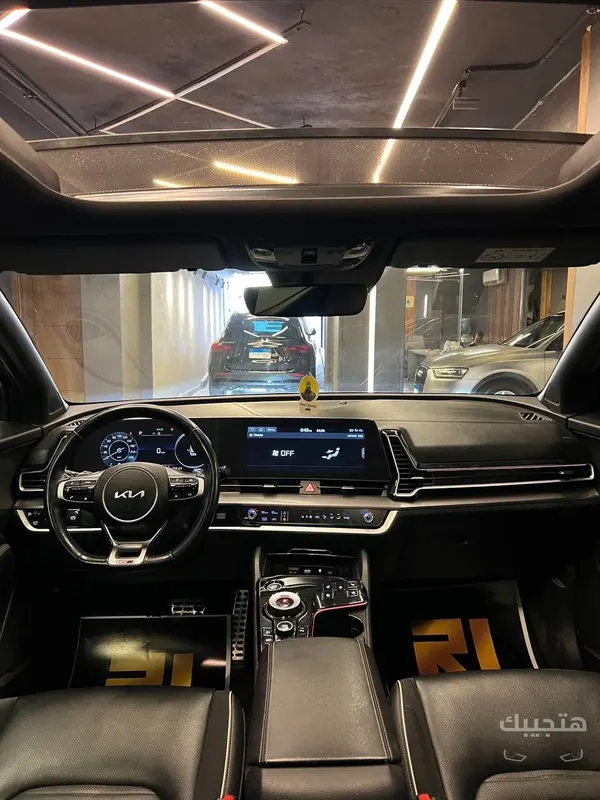 Interior view of 2026 Kia Sportage