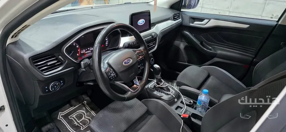 Interior view of 2021 Ford Focus