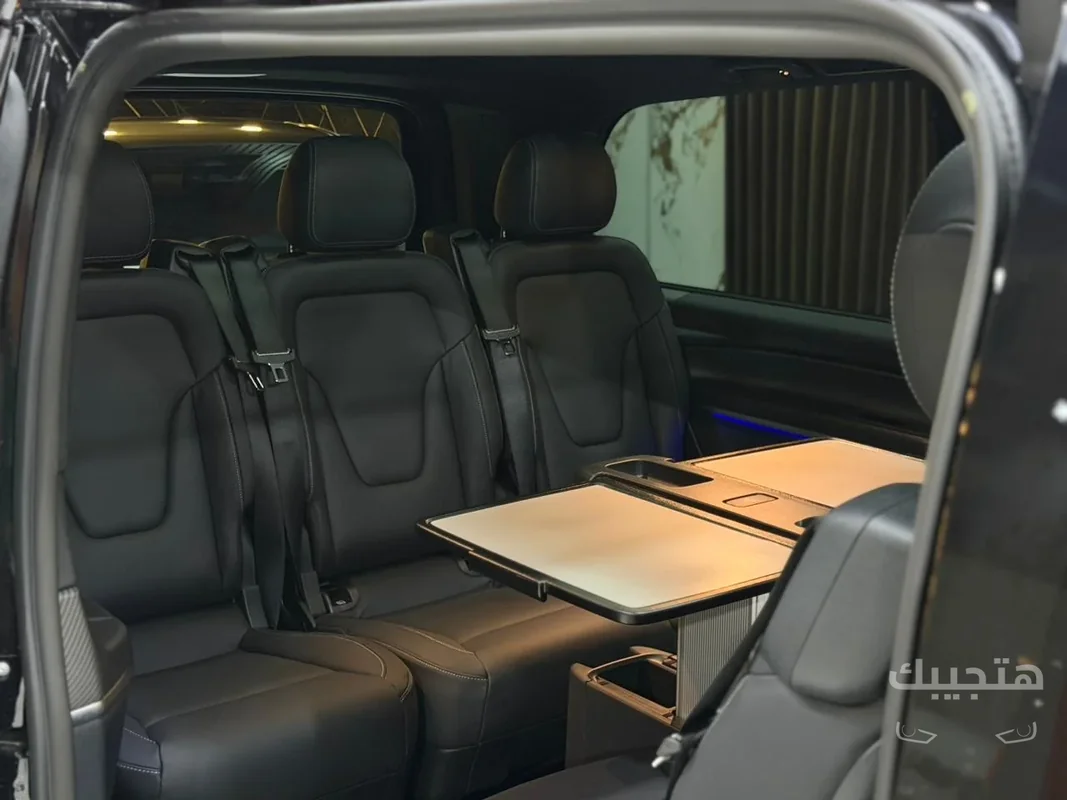 Interior view of 2026 Mercedes-Benz V300