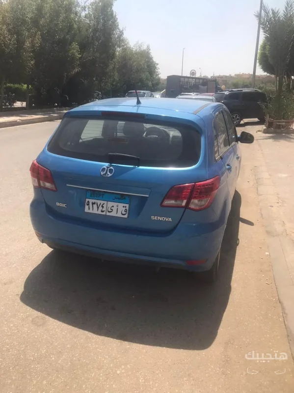 Rear and side view of 2016 BAIC X5