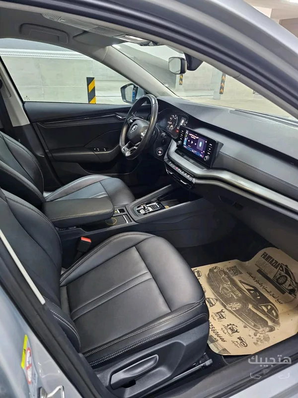Interior view of 2024 Skoda Octavia