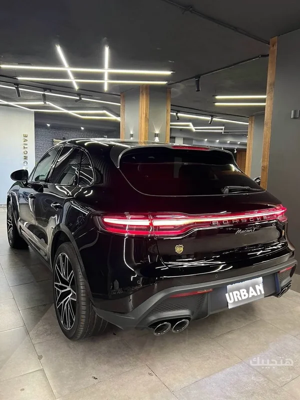 Rear view of 2026 Porsche Macan