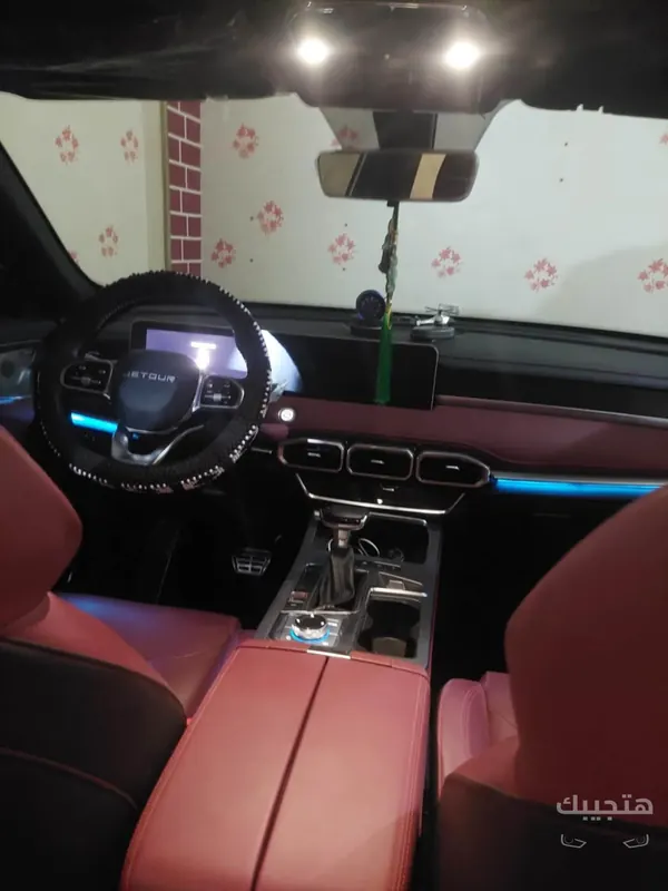 Interior view of 2023 Jetour X70 Plus