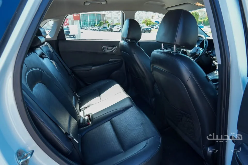 Interior view of 2020 Hyundai Kona