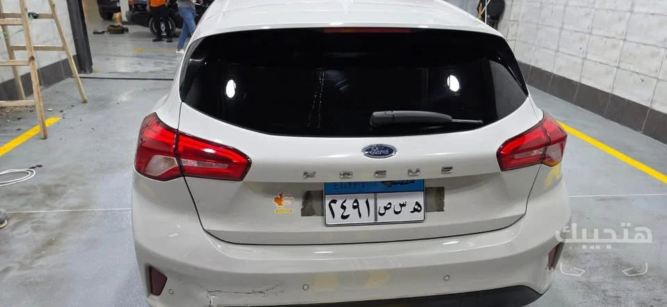 Rear view of 2021 Ford Focus