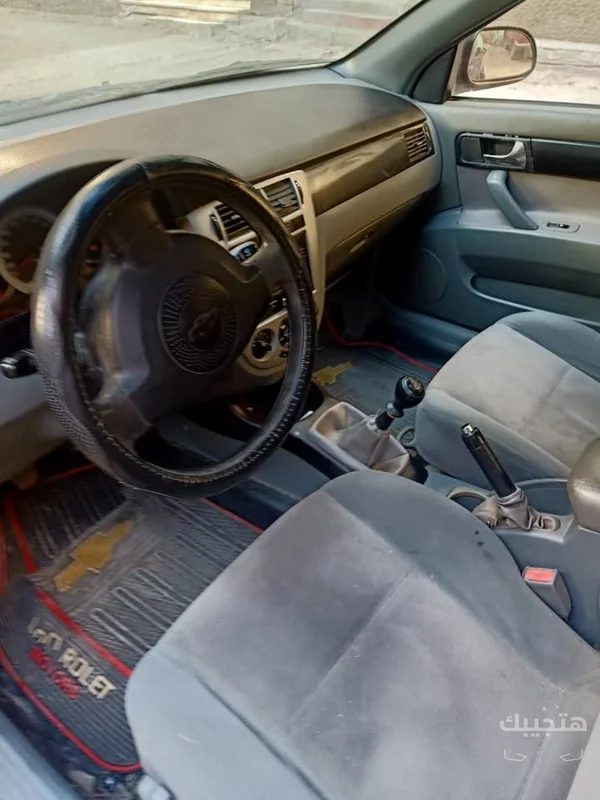 Interior view of 2007 Chevrolet Optra