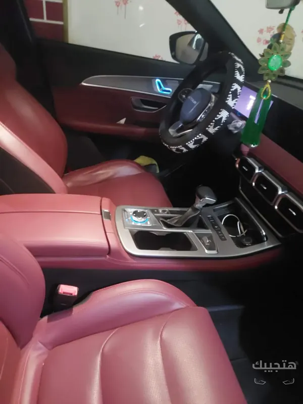 Interior view of 2023 Jetour X70 Plus