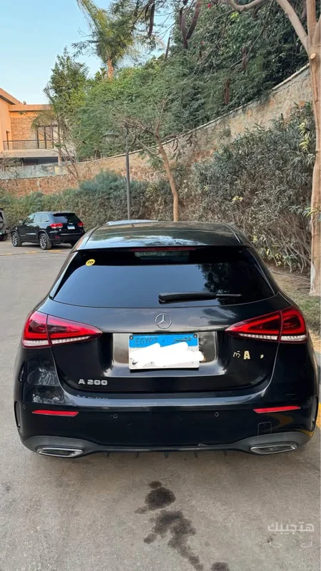 Rear view of 2019 Mercedes-Benz A200