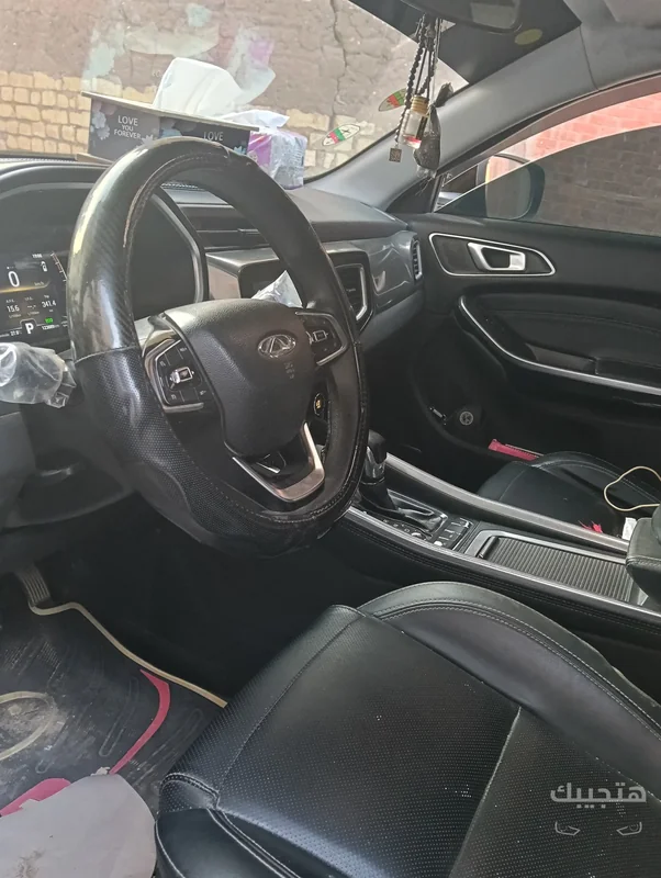 Interior view of 2019 Chery Tiggo 8