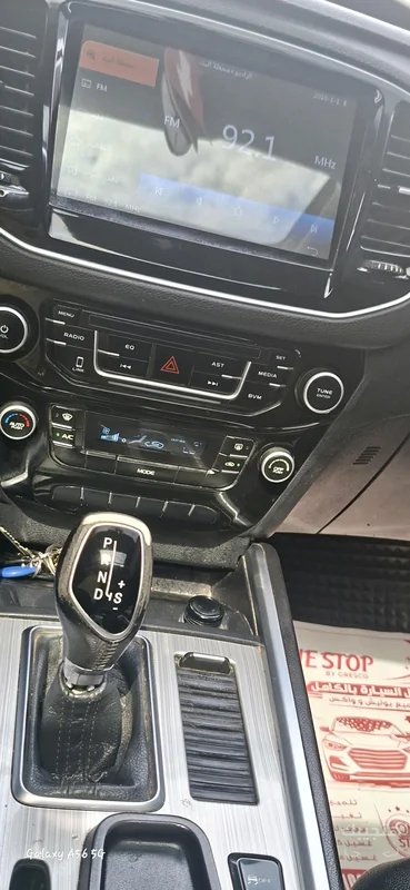 Interior view of 2019 Geely Emgrand X7