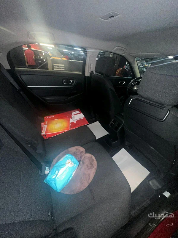 Interior view of 2022 Honda HR-V