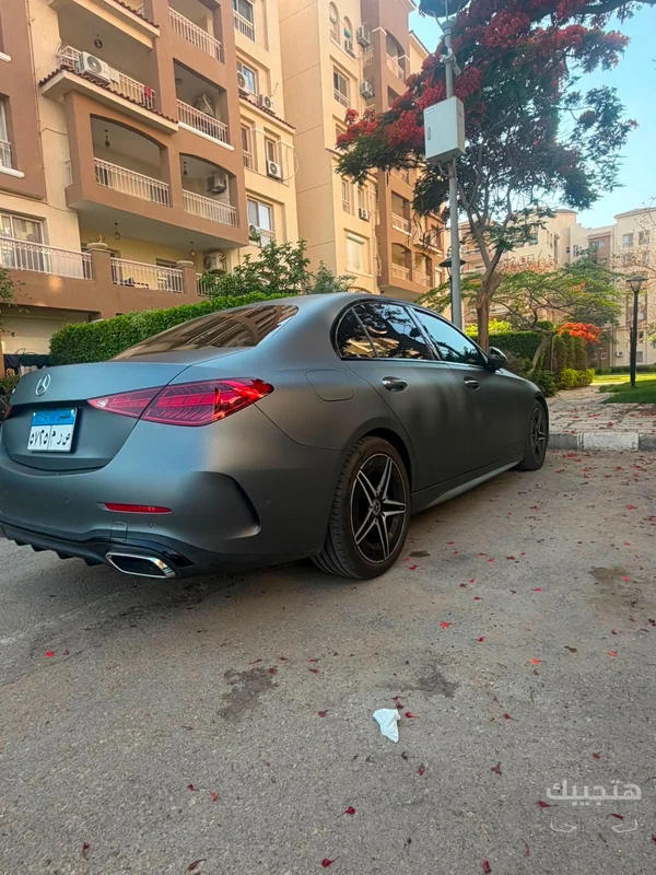 Rear view of 2025 Mercedes-Benz C200