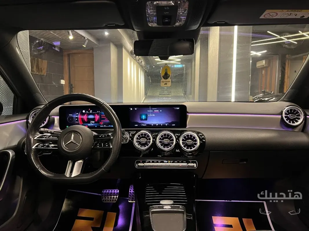 Interior view of 2026 Mercedes-Benz E200