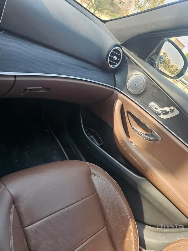 Interior view of 2020 Mercedes-Benz E200