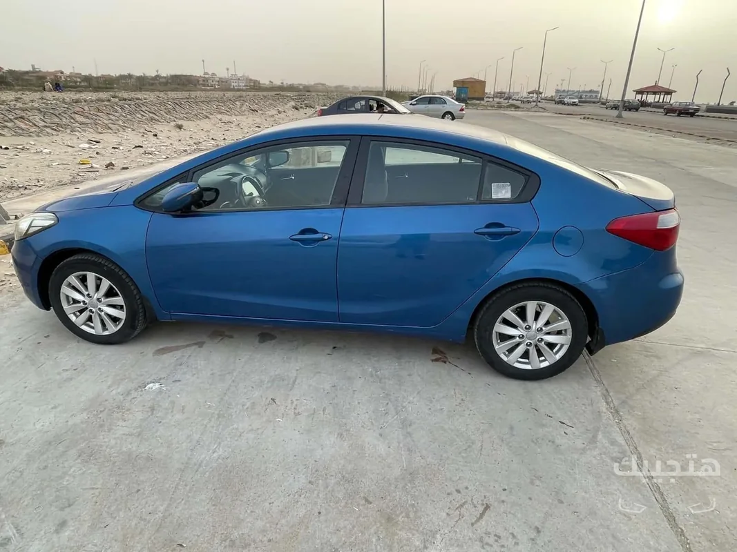 side view of 2014 Kia Cerato