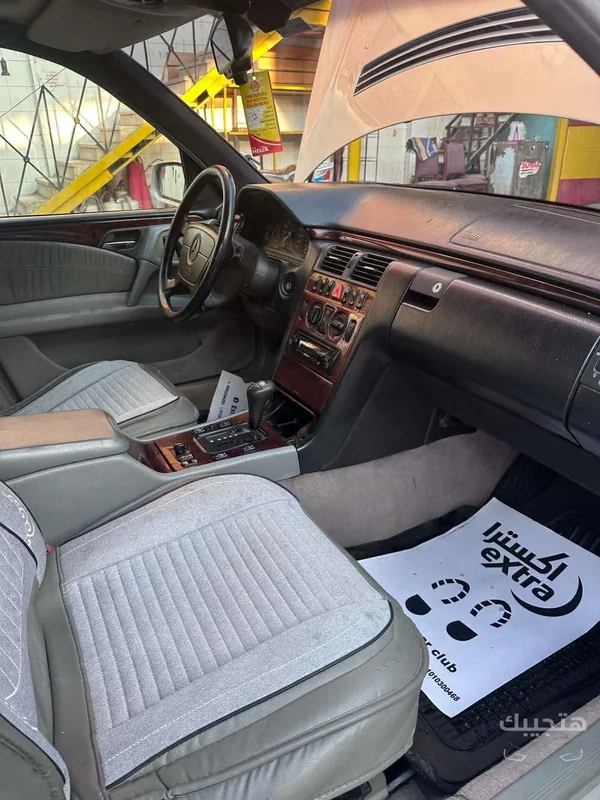 Interior view of 1996 Mercedes-Benz E200