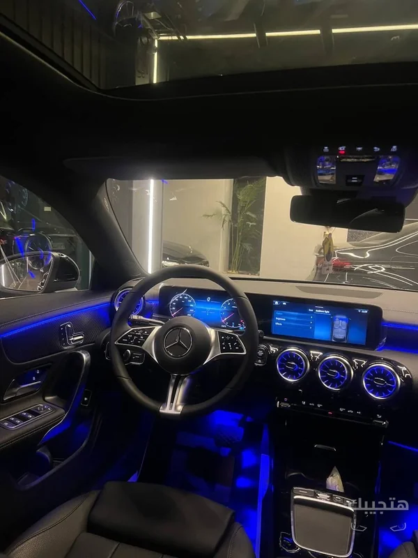 Interior view of 2026 Mercedes-Benz CLA 200