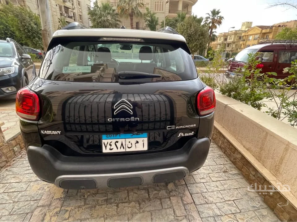 Rear view of 2021 Citroën C3 Aircross