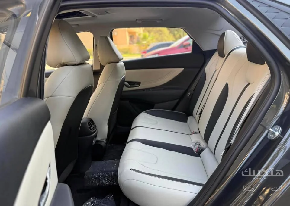 Interior view of 2025 Hyundai Elantra