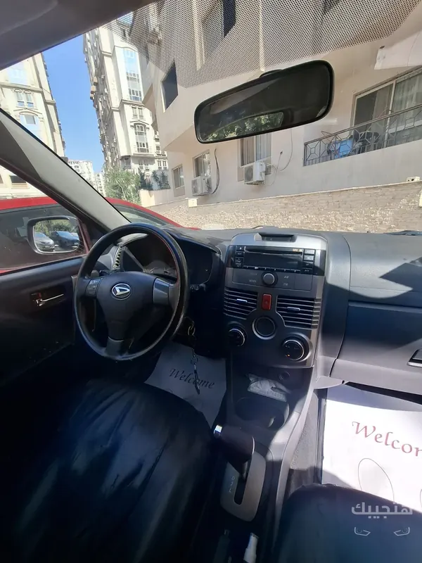 Interior view of 2009 Daihatsu Terios