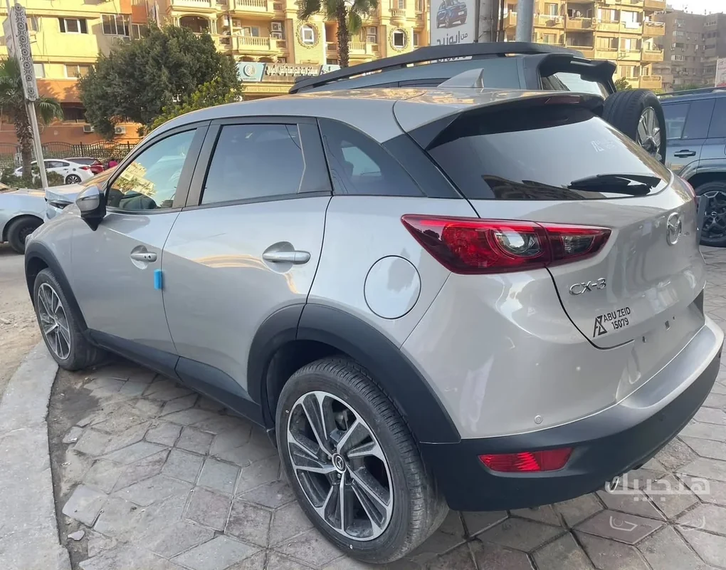 Rear and side view of 2026 Mazda CX-3