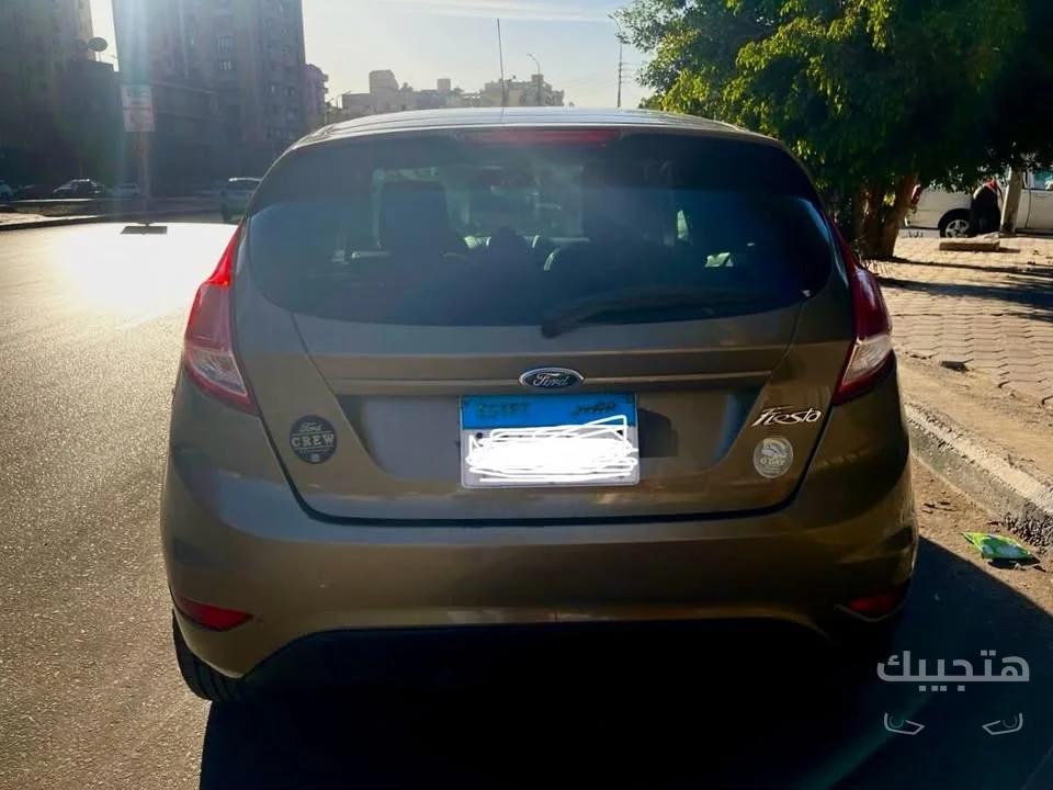Rear view of 2015 Ford Fiesta