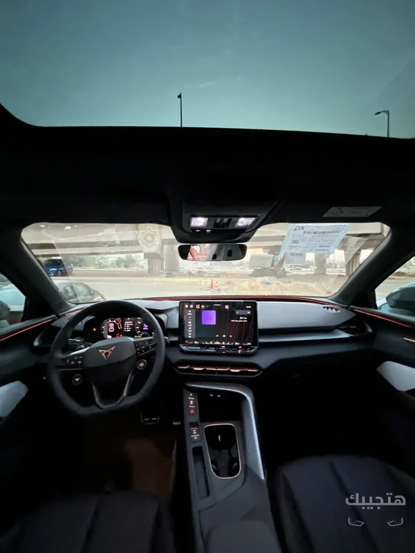 Interior view of 2026 CUPRA Terramar