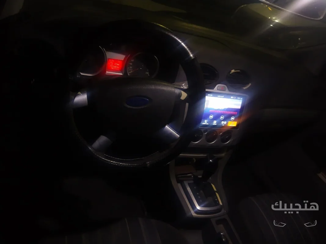 Interior view of 2008 Ford Focus