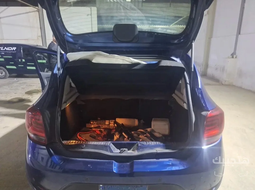 Boot and rear view of 2019 Renault Sandero
