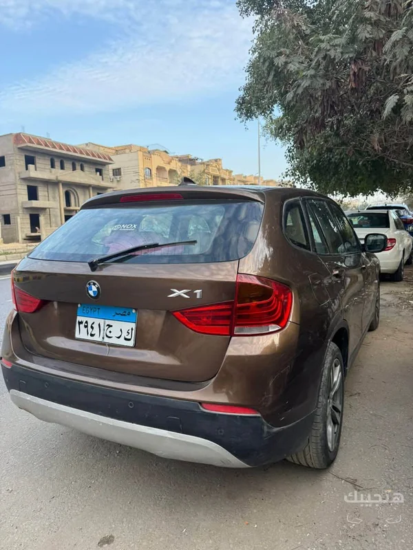 Rear view of 2013 BMW X1