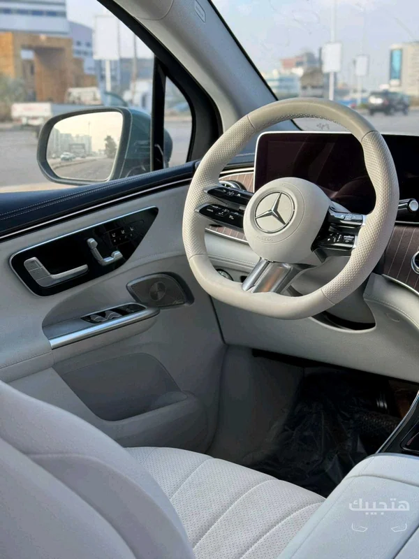 Interior view of 2026 Mercedes-Benz EQE 350