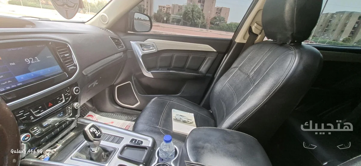 Interior view of 2019 Geely Emgrand X7