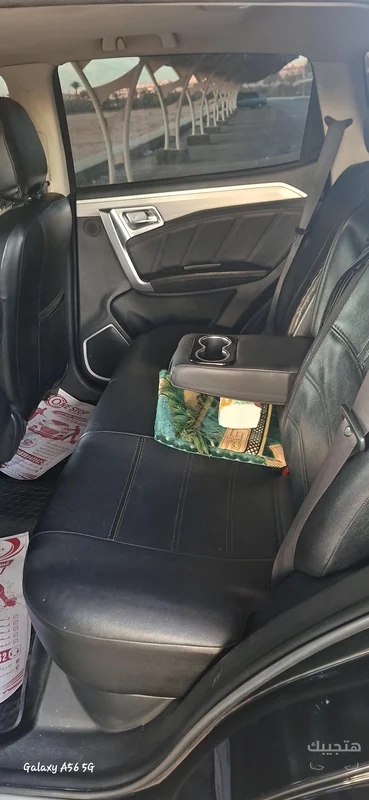 Interior view of 2019 Geely Emgrand X7