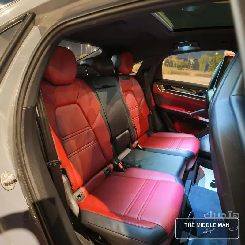 Interior view of 2024 Porsche Cayenne