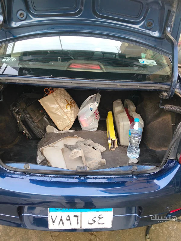 Boot view of 2016 Renault Logan