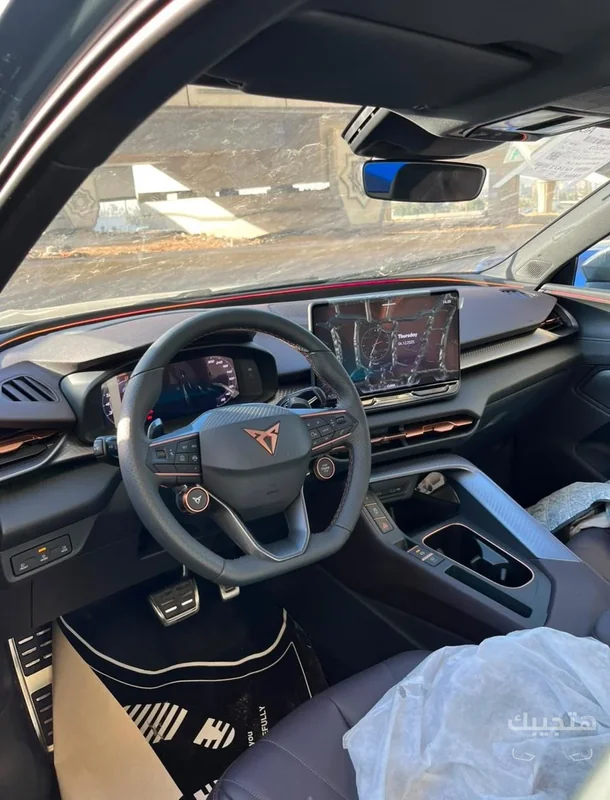 Interior view of 2026 CUPRA Terramar