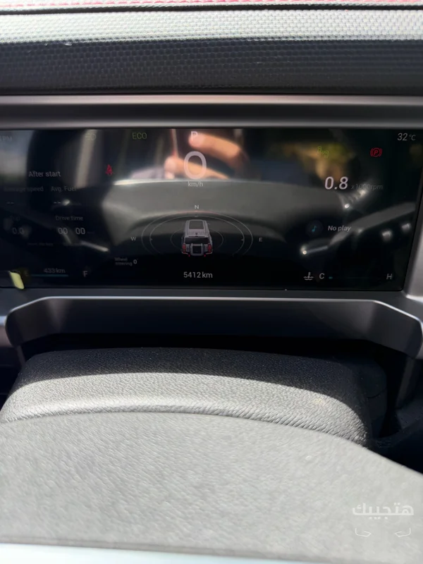 Interior view of 2026 Jetour T2