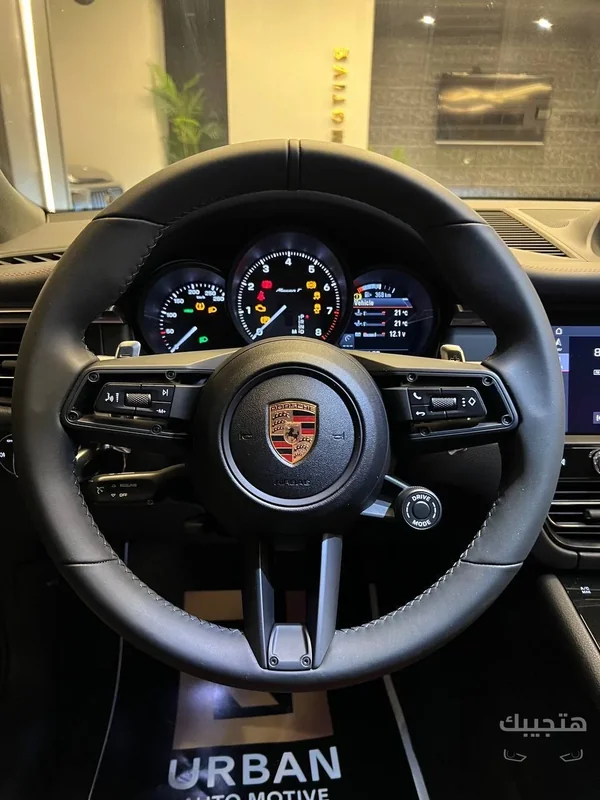 Interior view of 2026 Porsche Macan