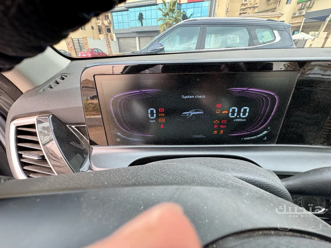 Interior view of 2025 Kia Seltos
