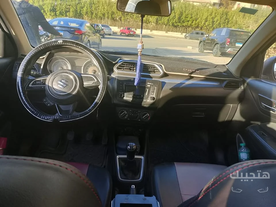 Interior view of 2022 Suzuki Dzire
