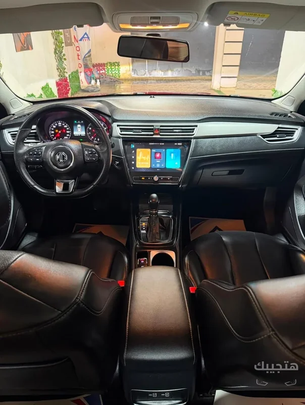 Interior view of 2025 MG 5