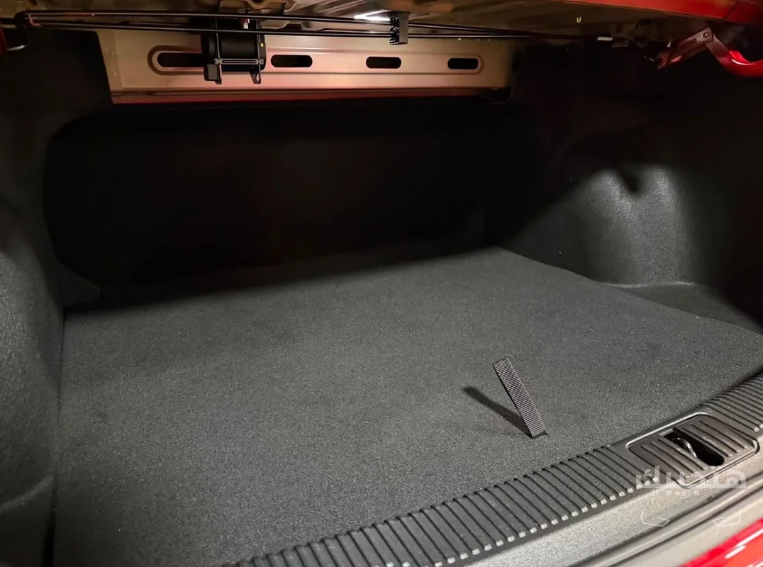 Boot view of 2025 MG 5
