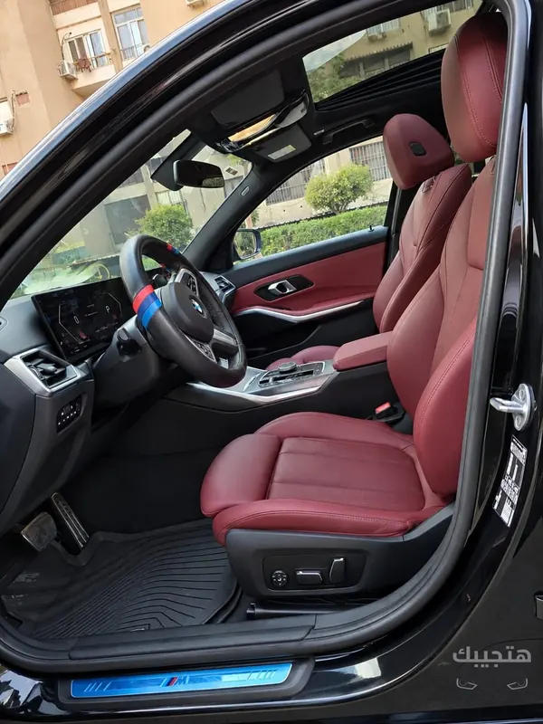 Interior view of 2024 BMW 320i