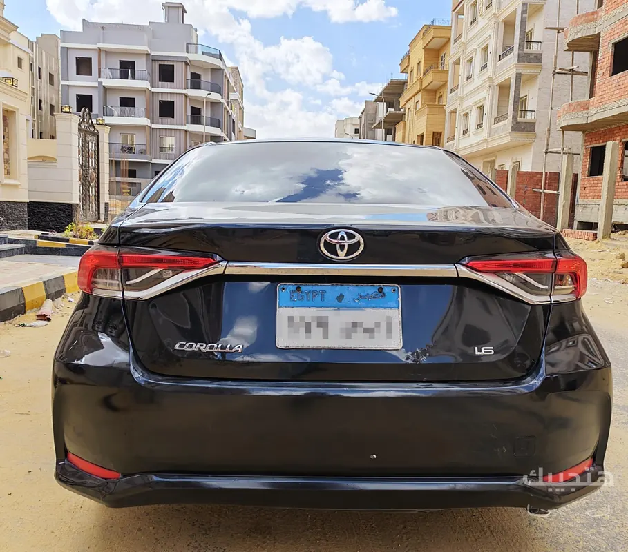 Rear view of 2019 Toyota Corolla