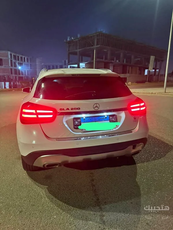 Rear view of 2020 Mercedes-Benz GLA 200