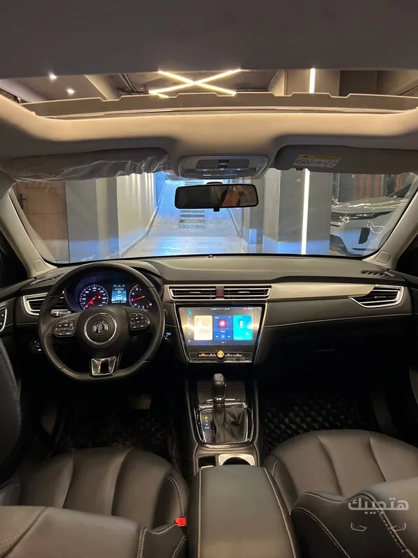 Interior view of 2026 MG 5