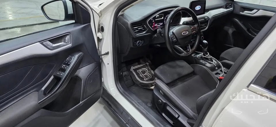 Interior view of 2021 Ford Focus